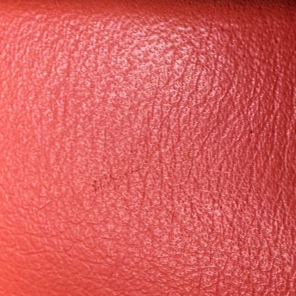 Mario Valentino Orange Leather Signature Embossed Shoulder Crossbody Bag - Picture 16 of 16